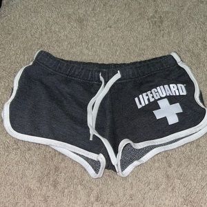 Gray Lifeguard Shorts